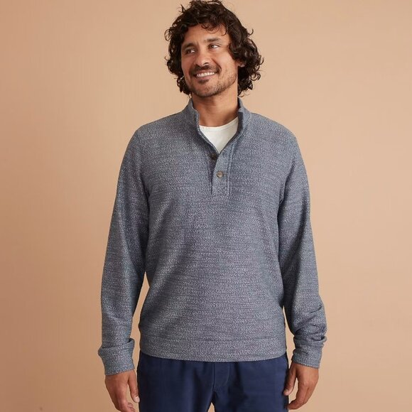 Marine Layer Clayton Pullover in India Ink, XL - Picture 2 of 5